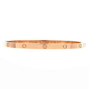 Cartier Small Love Bracelet 18K Rose Gold